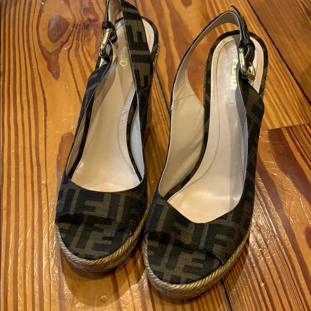Fendi wedges